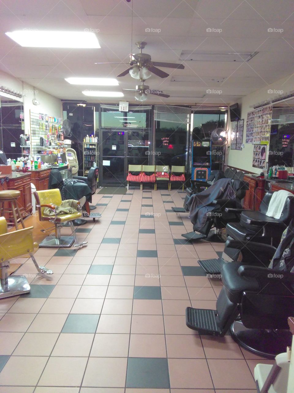 My barber shop.