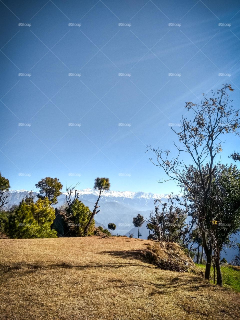 mountains view from the village.