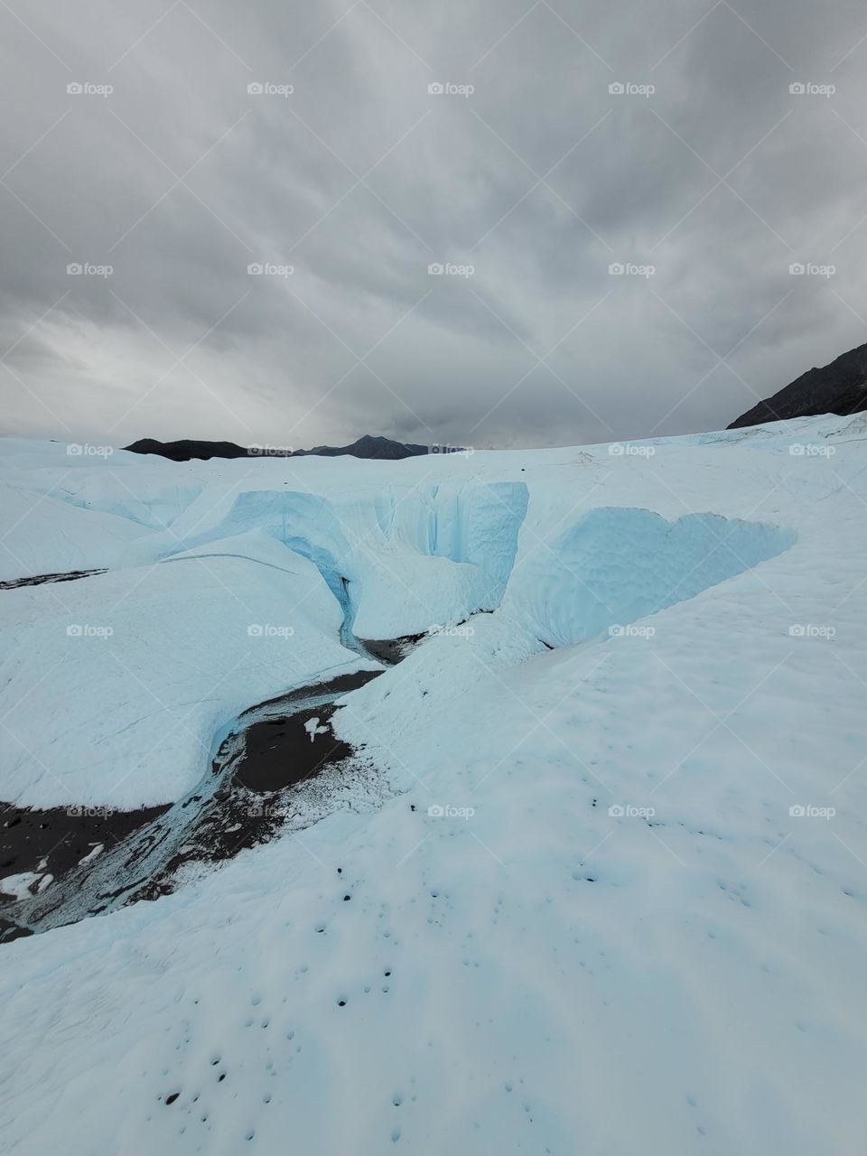 the glacier in alaska