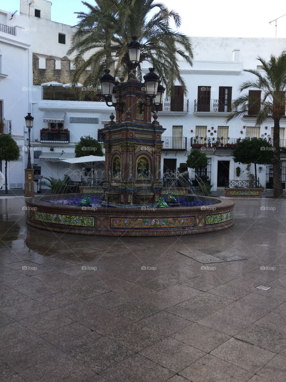 Spanish water fountain 