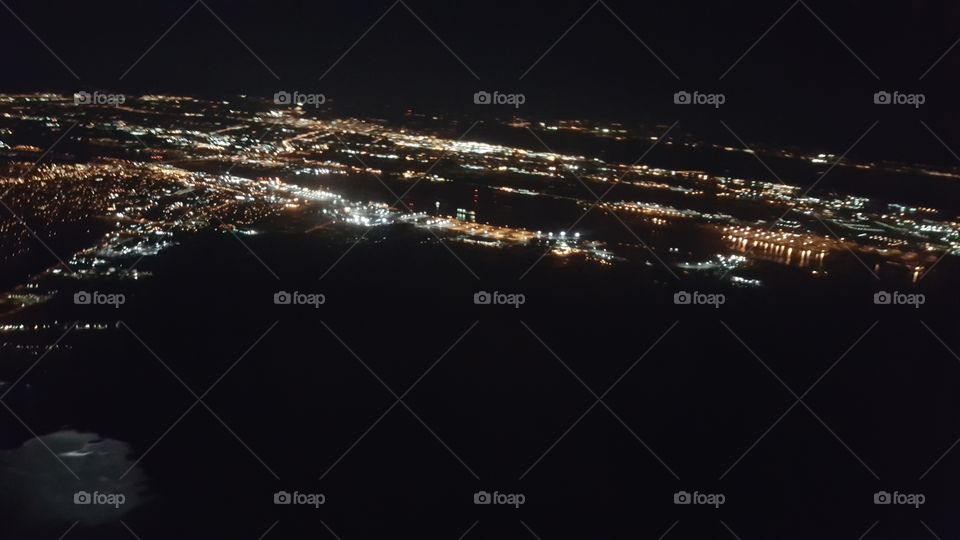 portland night view