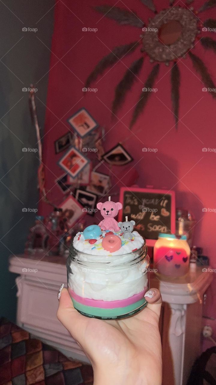 My desk and meditation space