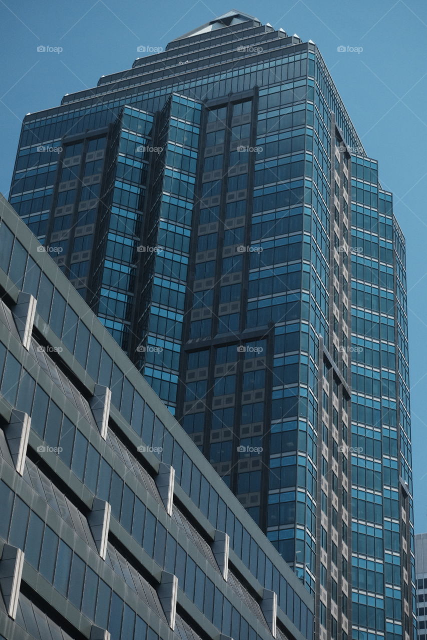 Office building in downtown of Montreal 