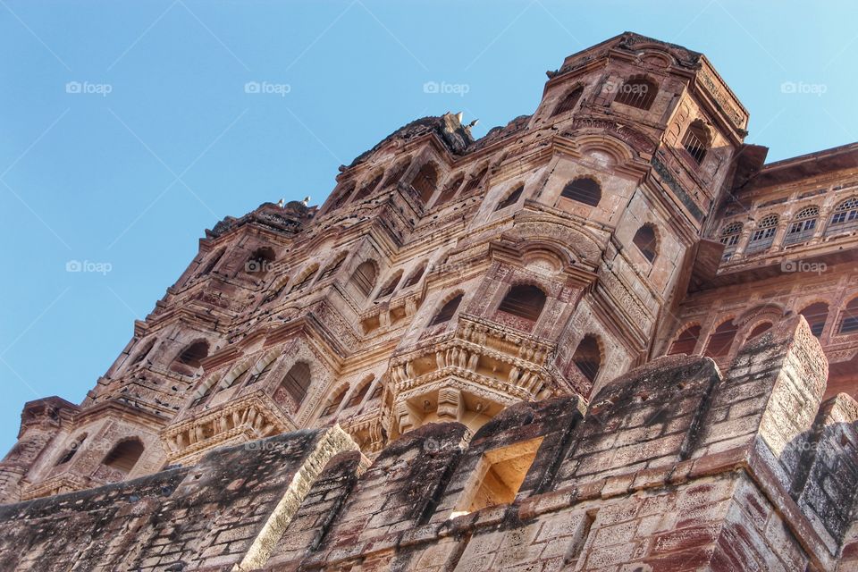 outside front view of fort