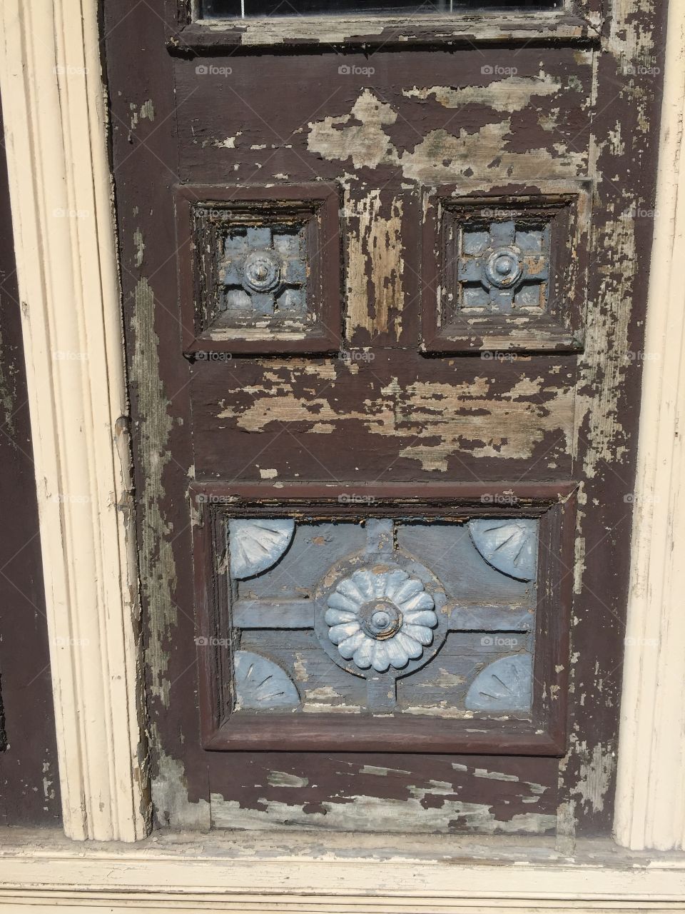 Cool old door in Port Townsend, Washington, United States