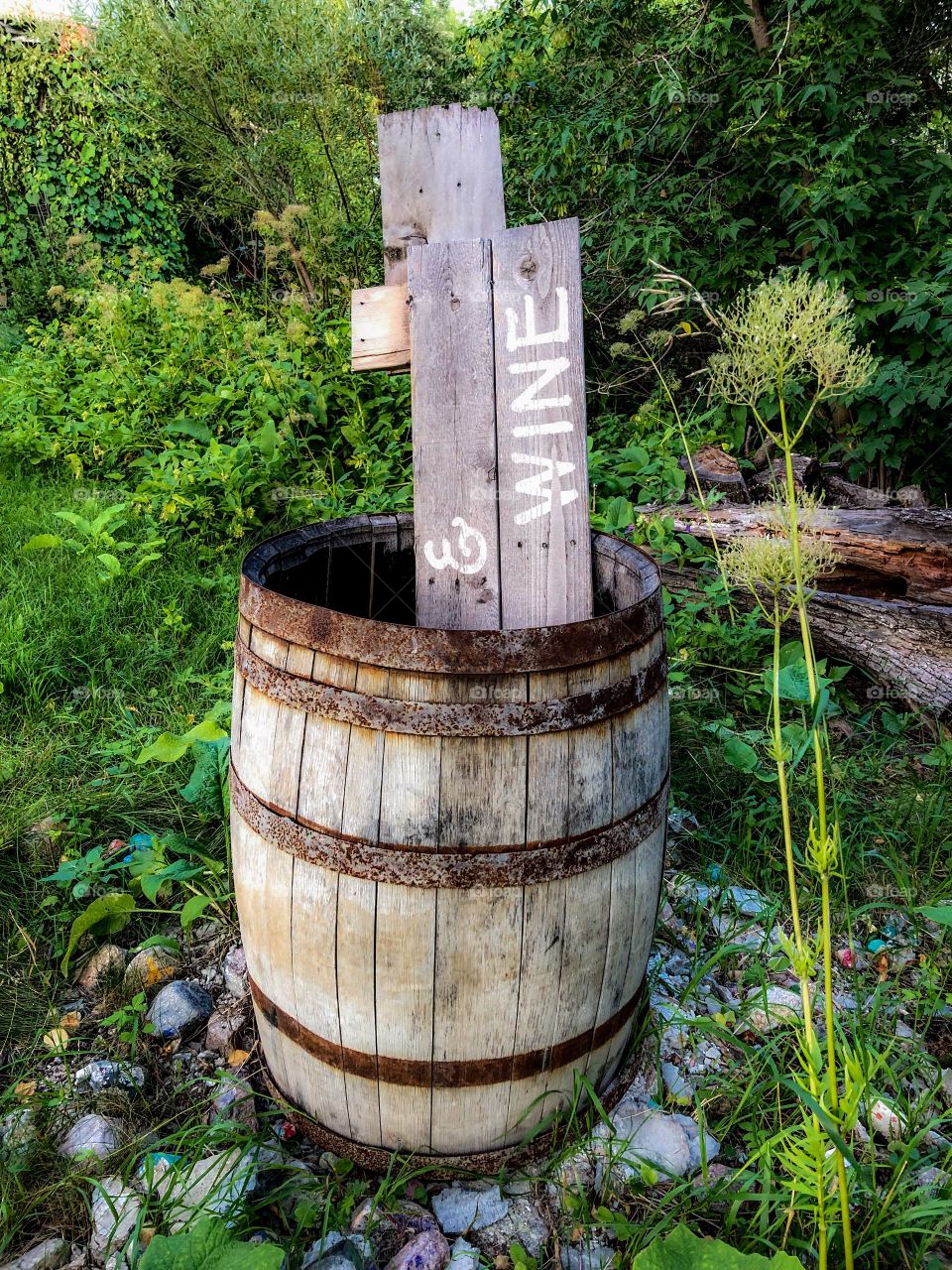 Vintage barrel