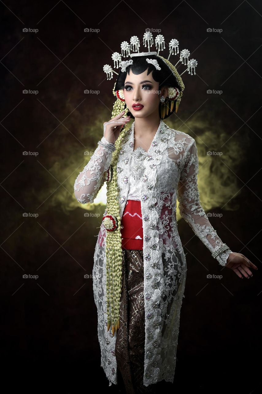 Javanese bride model