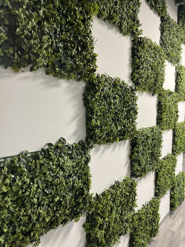 Artificial Grass in rectangles