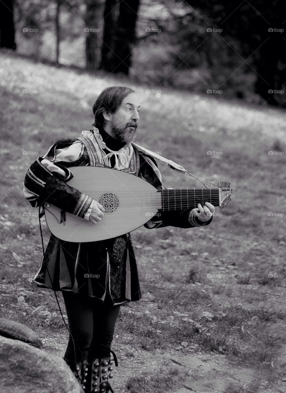 Musician in the park #1