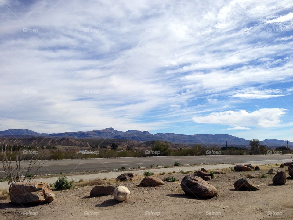 Checking out the view on the way to Vegas! 