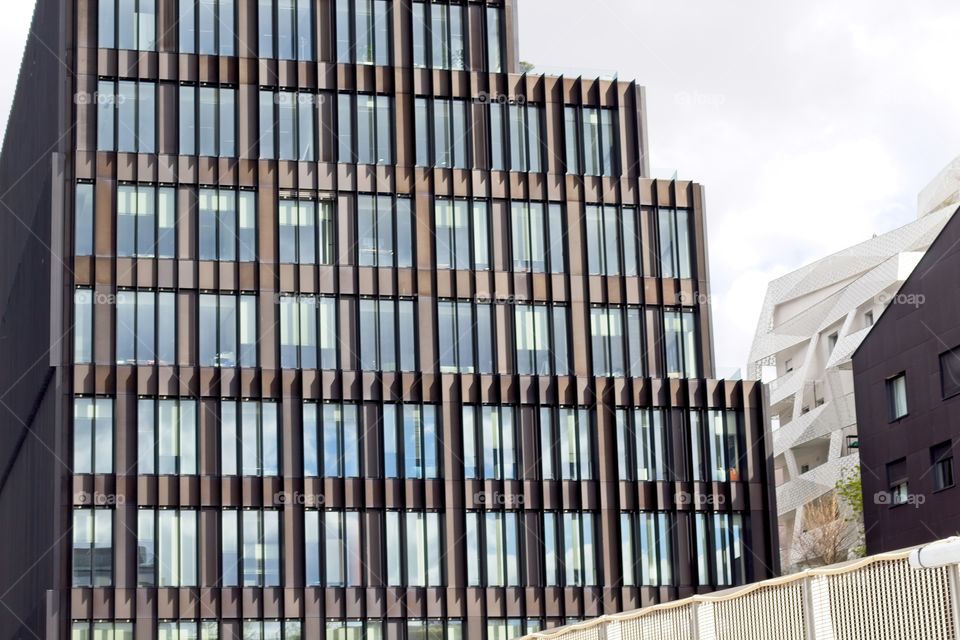 office building in the city