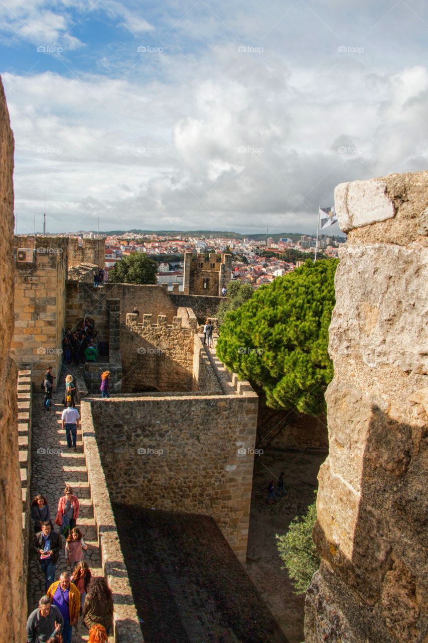 Lisbon castle 