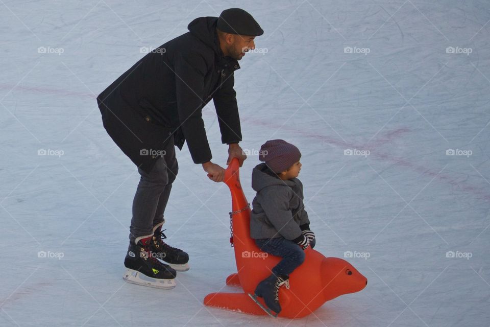 Outdoor Ice Rink.Küssnacht,Zürich