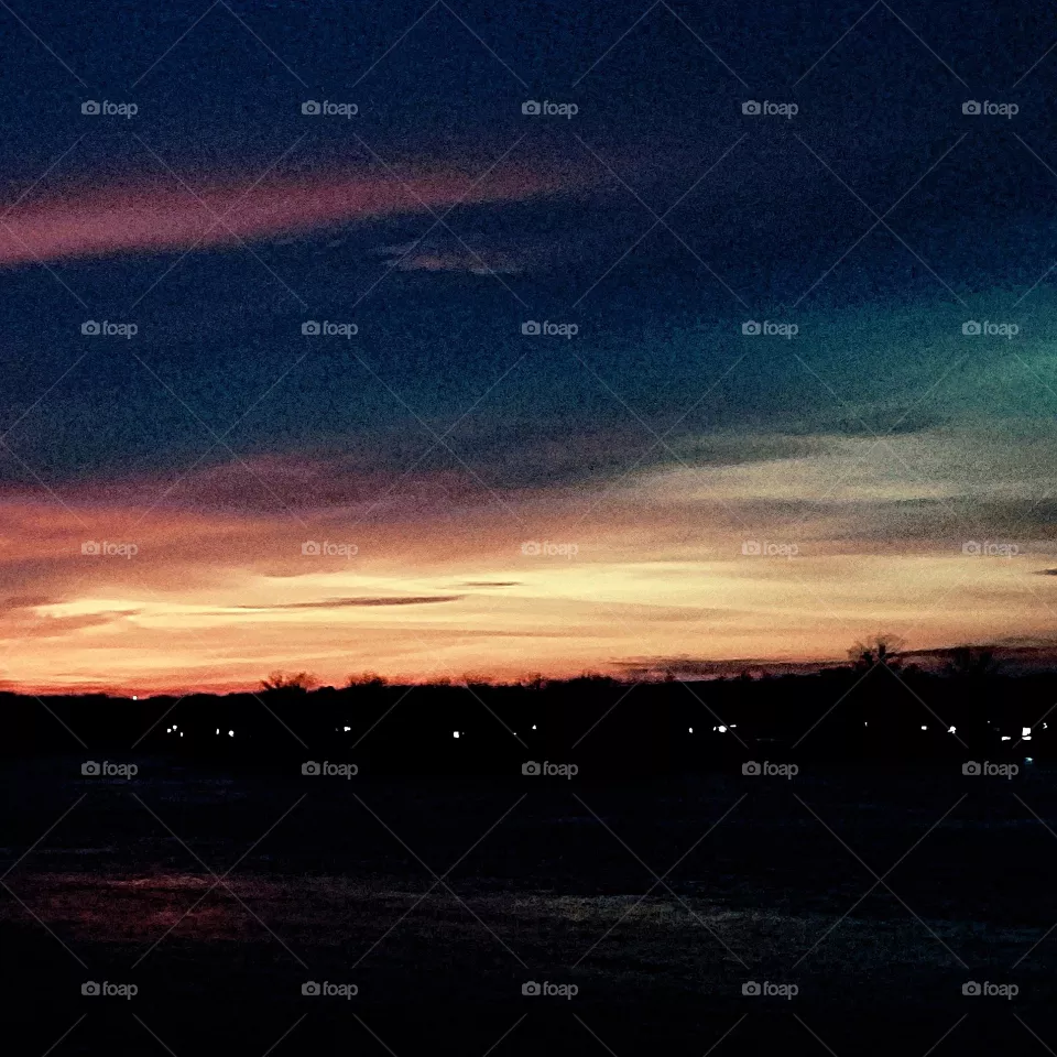 Beautiful night sky
