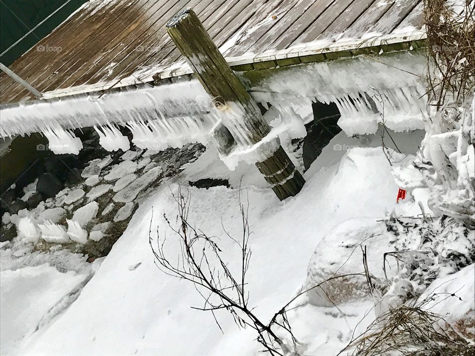 Icewinter in Denmark 