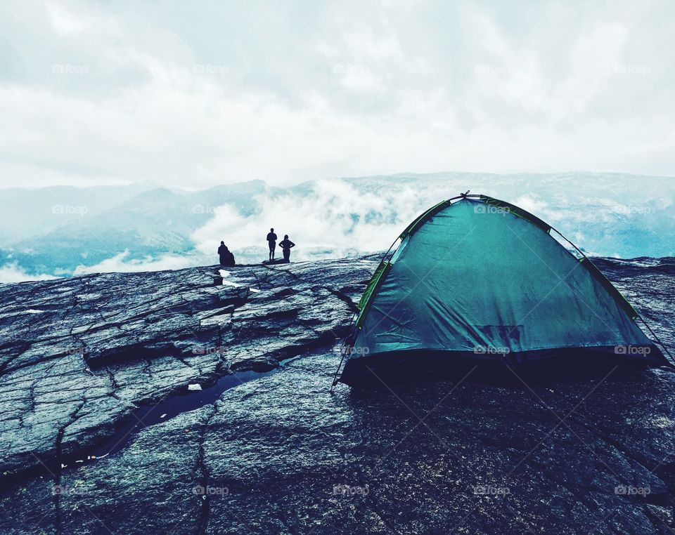 Camping in norway