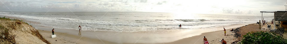 Panoramic: Icaraí Beach!