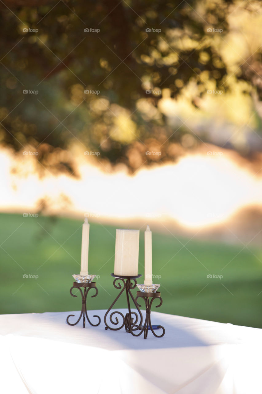 candles white love wedding by gene916