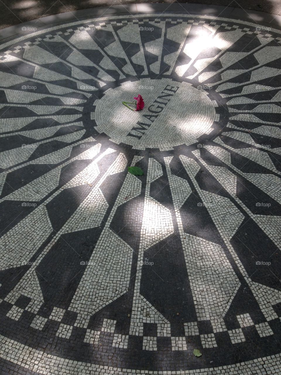 John Lennon memorial, NY city
