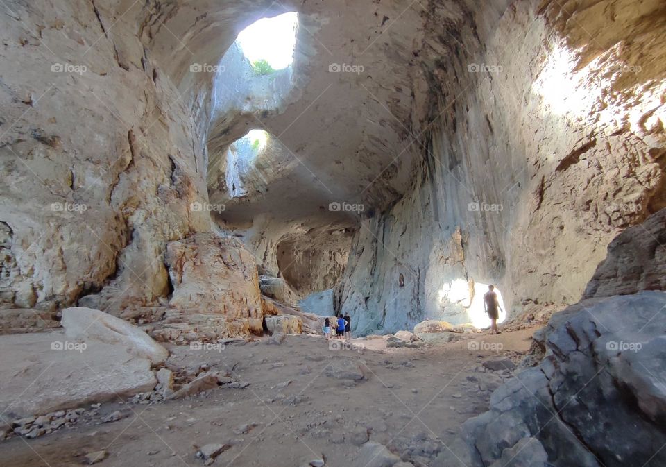 Let's go on a hike! the amazing cave Prohodna, known as GOD'S eyes, Bulgaria