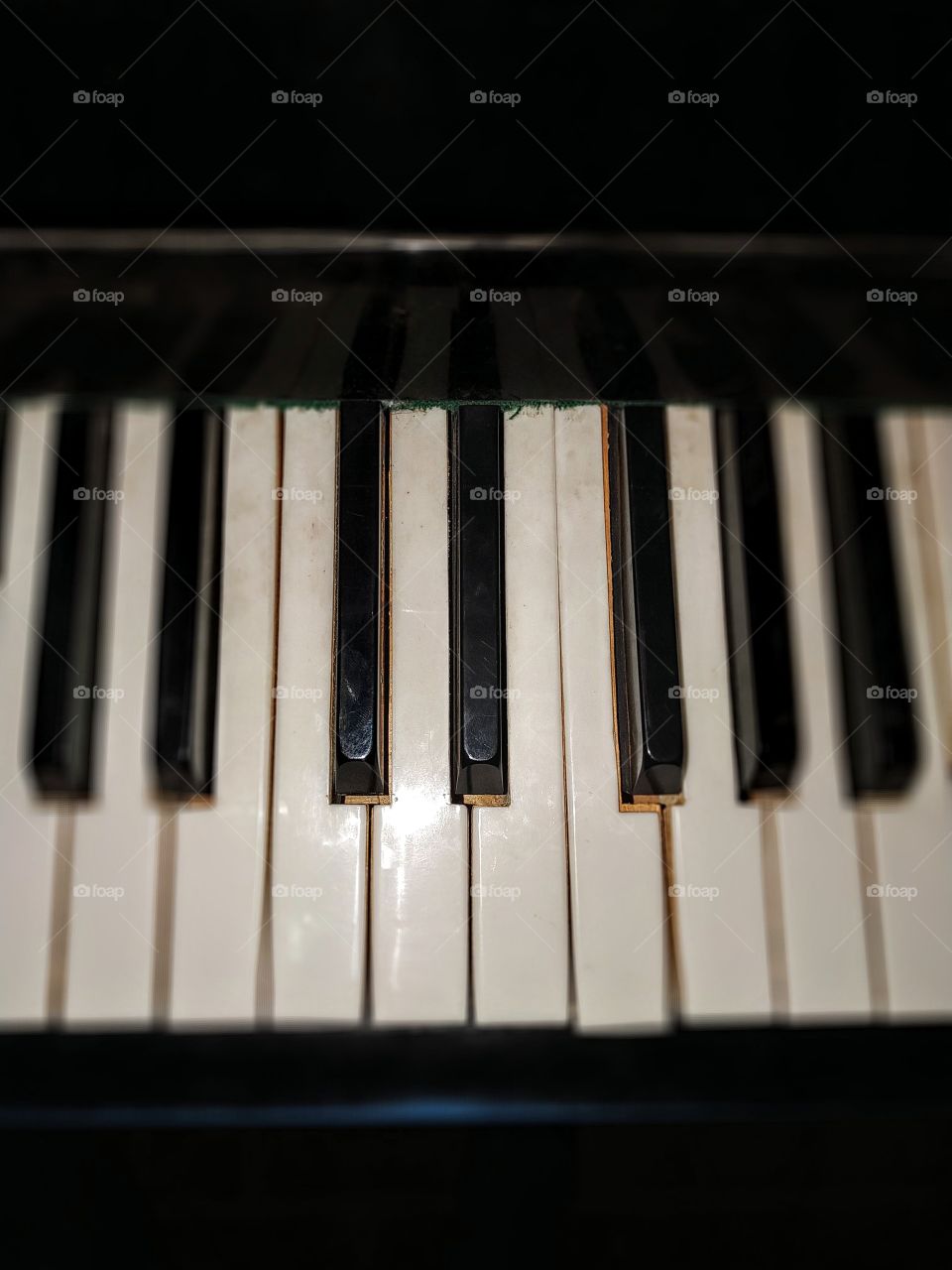 old piano