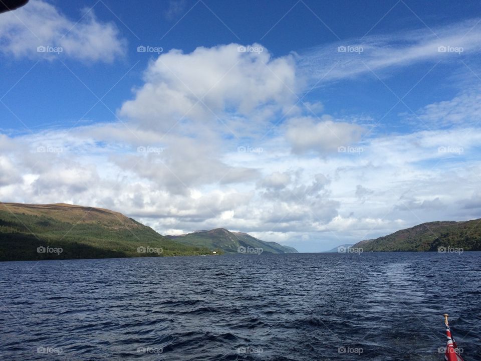Loch Ness. This was taken while backpacking around Scotland.