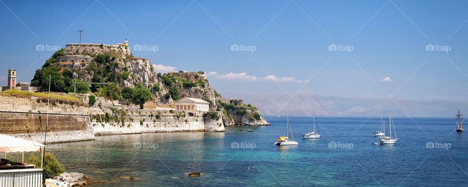 Kerkyra old fortress