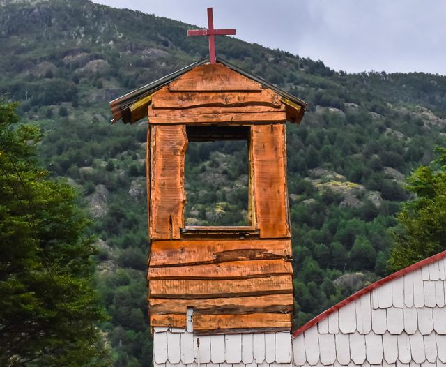 Church in Chilean Patagonia