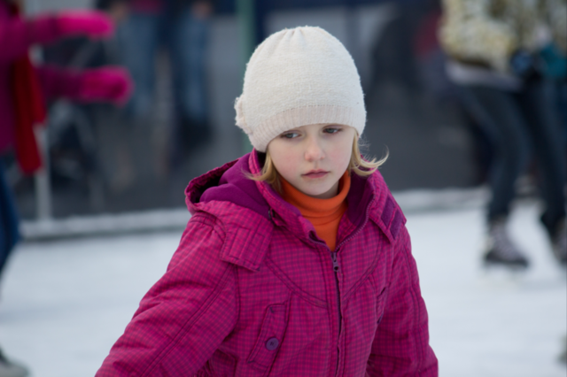 winter girl young pretty by ventanamedia