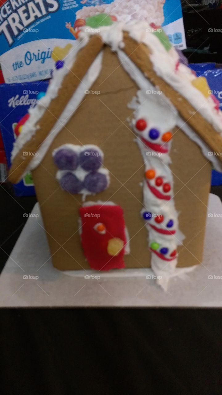 gingerbread townhouse