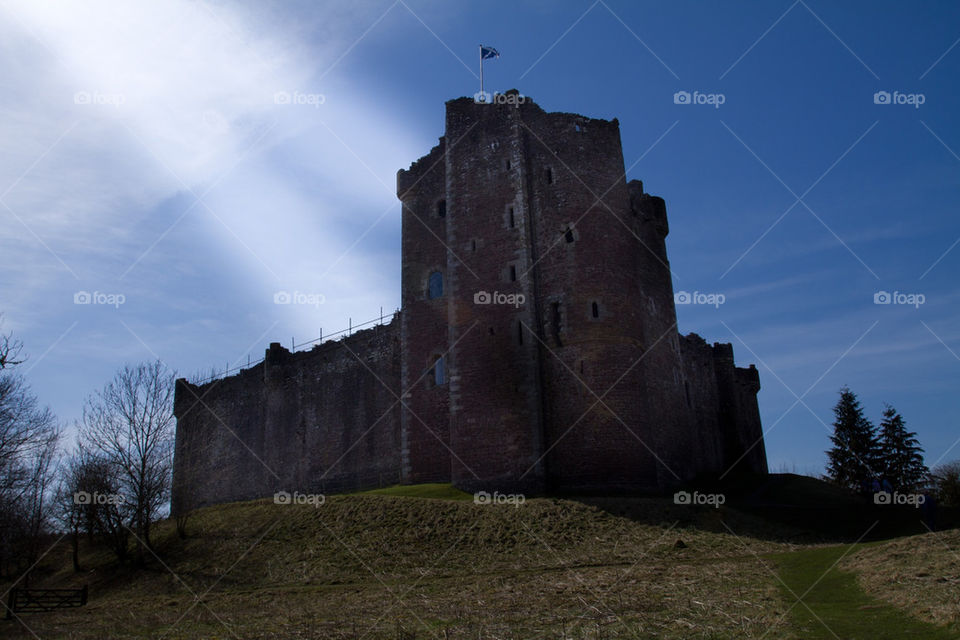 Ancient Scottish castle