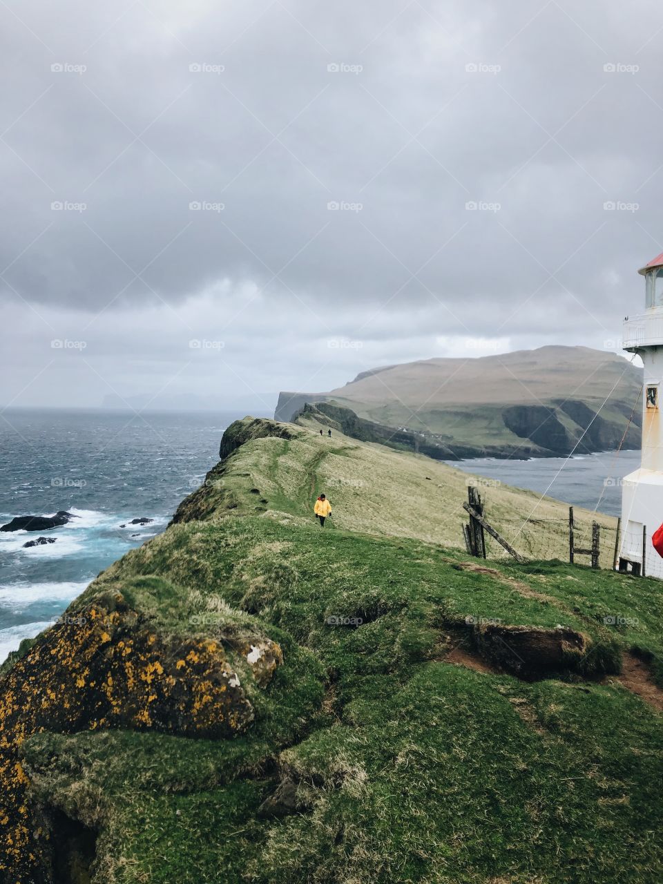 Mykines Lighthouse Faroe Islands 