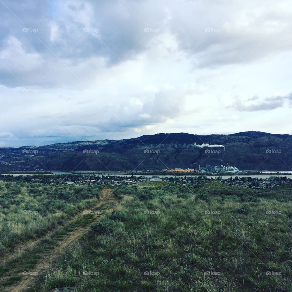 Hiking in the mountains above kamloops! 