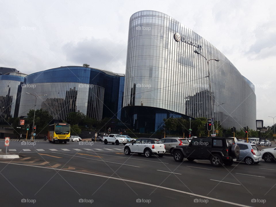 A beautiful landmark in Sandton city