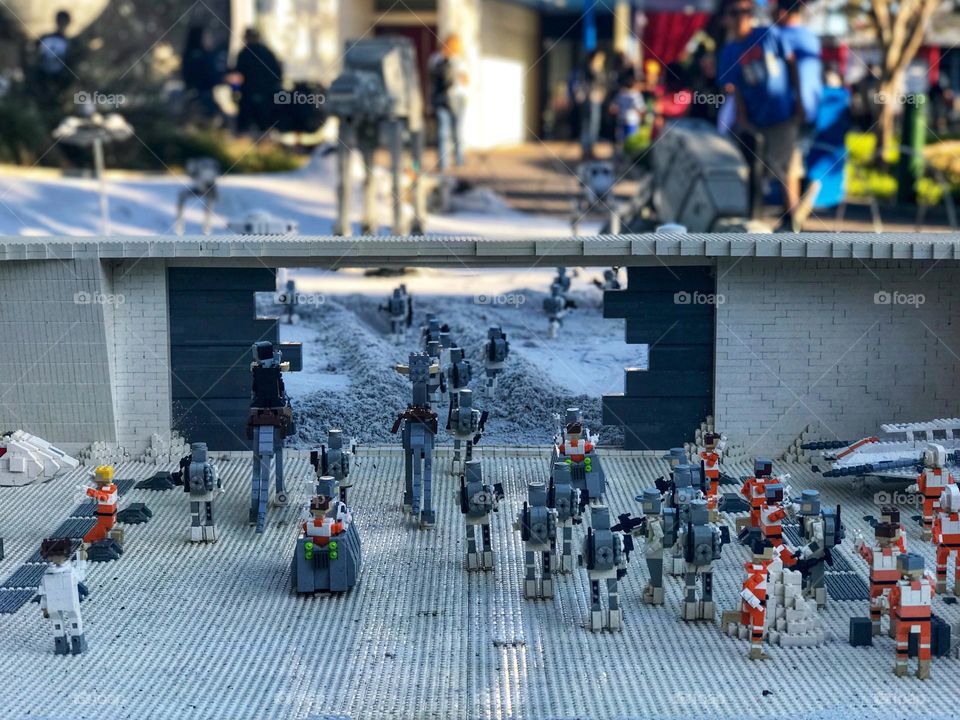 Legoland Star Wars exhibit!