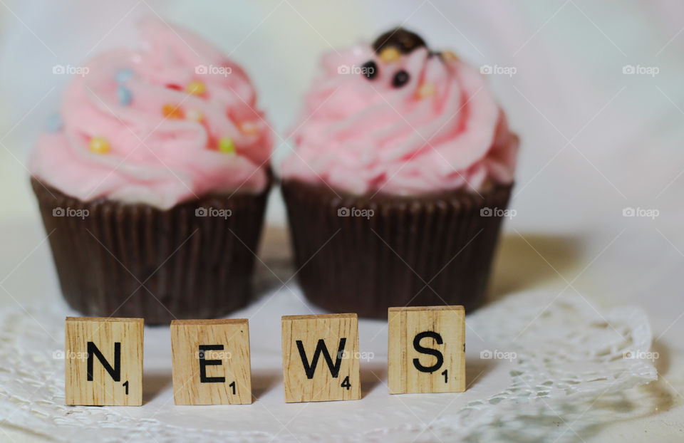 news newspaper gourmet cooking cupcake