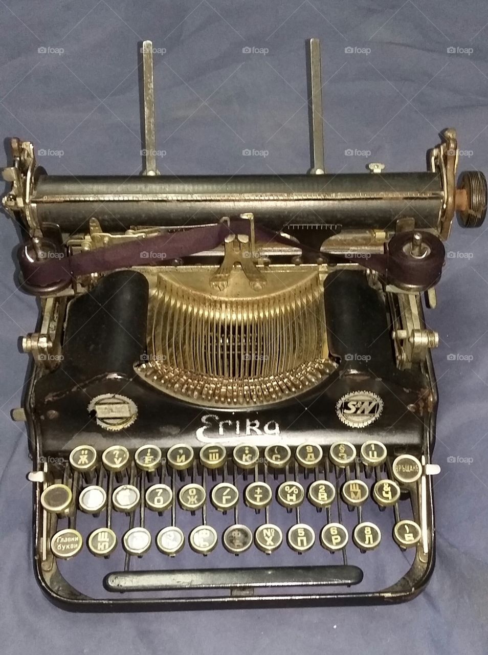 Erika Cyrillic Typewriter