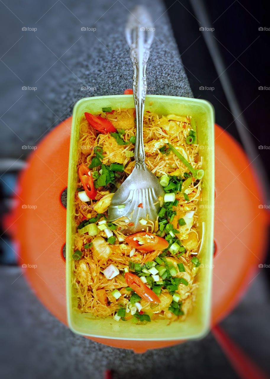 Fried Tom Yam Mee Hoon