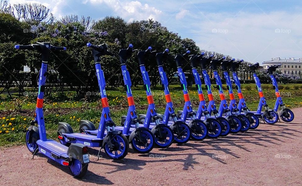 Parking 🛴 Scooters🛴 Outside 🛴 Transport 🛴