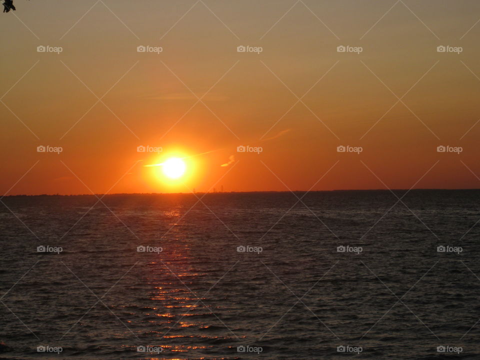 Sunset over Lake Erie 