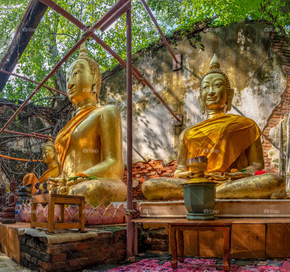 The beauty big buddha in Thailand