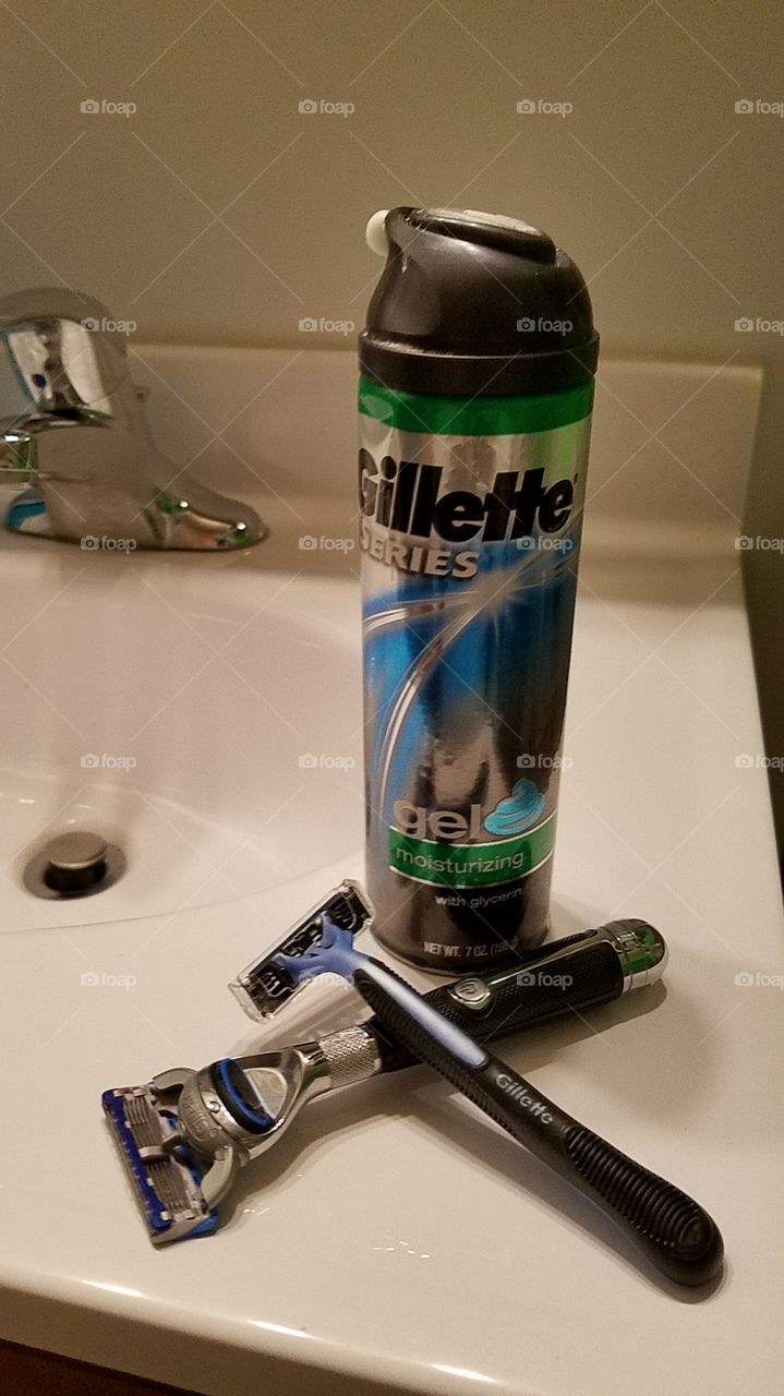 The ritual of shaving