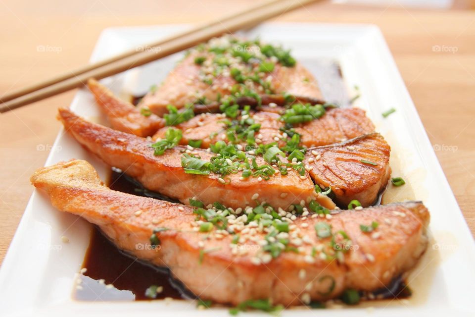 Delicious fish fillet dishes