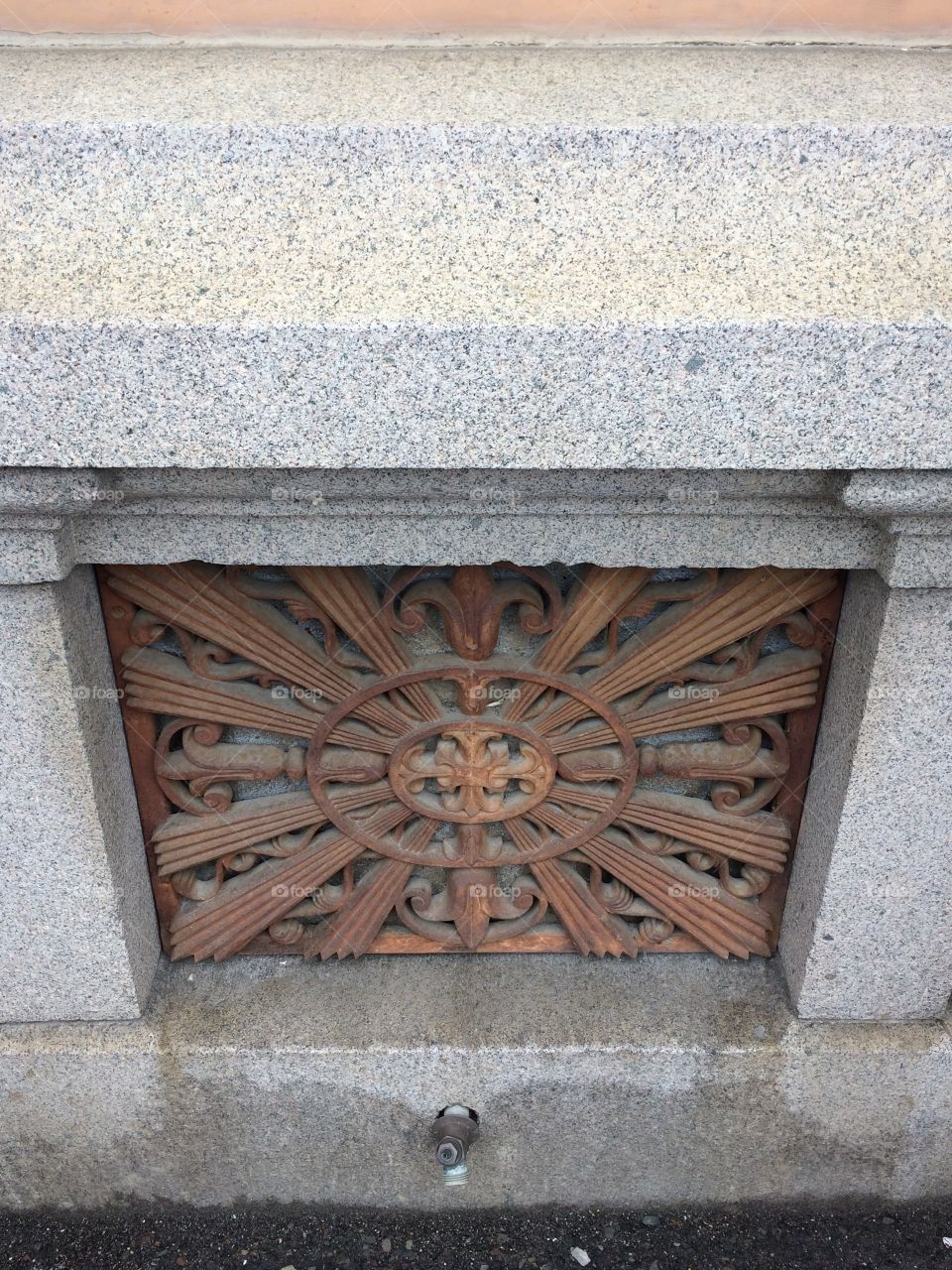 Building architecture steel work