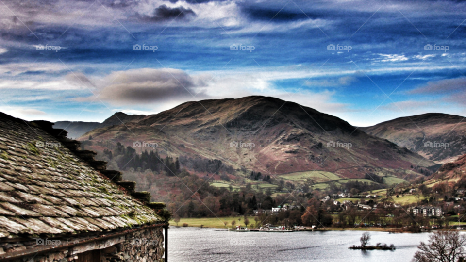 landscape sky england lake by olijohnson