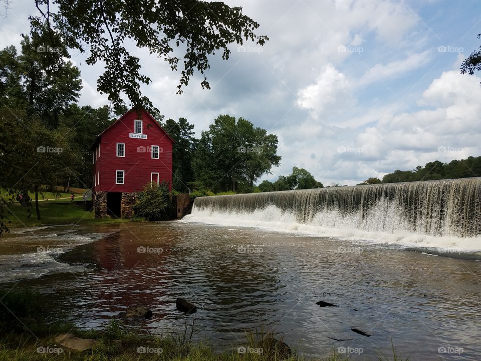 old corn and saw mill