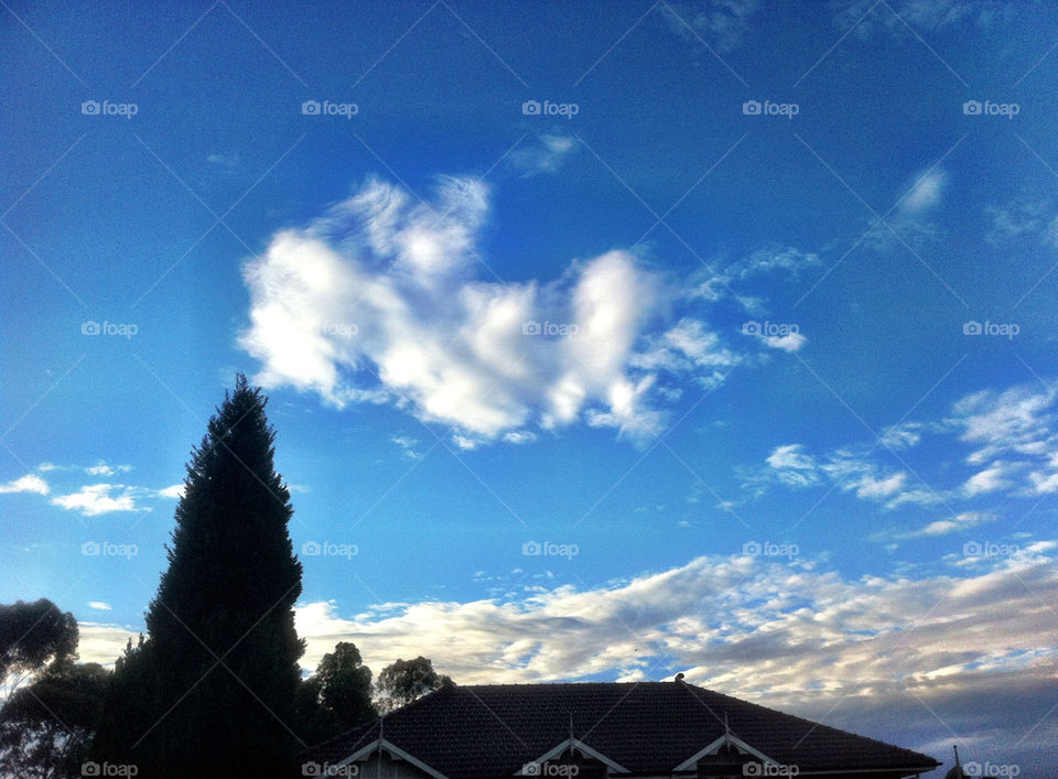 sky nature blue outdoors by king