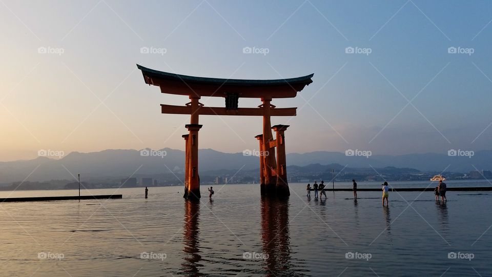 Miyajima floating torii