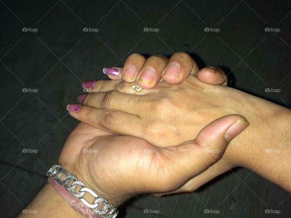 Hands together 