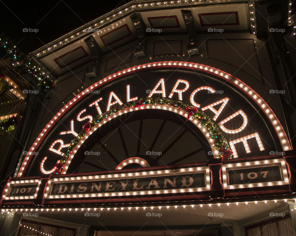 Disneyland Crystal Arcade